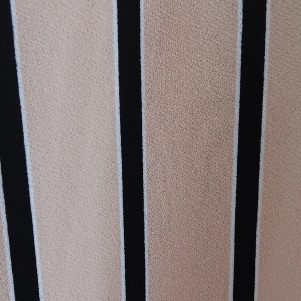 Adrianna Papell Black and White Puff Sleeve Blouse - Picture 3 of 6